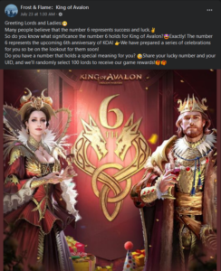 King of Avalon's 6th Anniversary Coming Soon, to Feature Exciting Events and Rewards