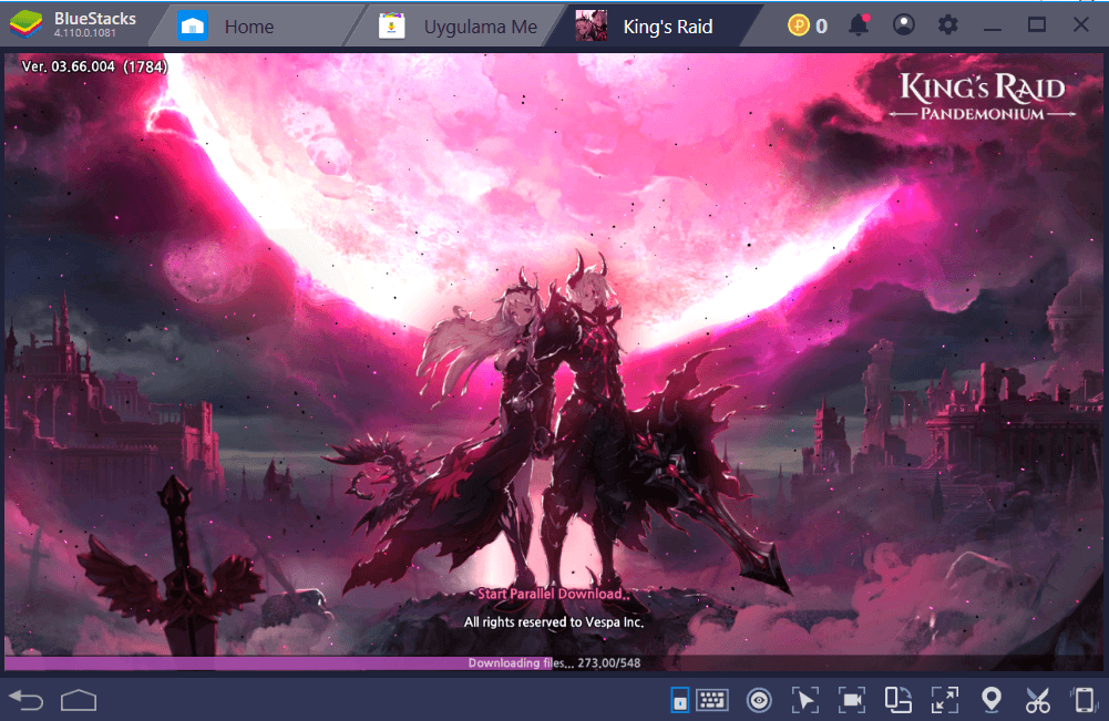 King’s Raid BlueStacks Kurulum Rehberi