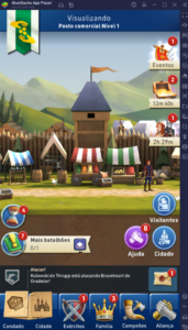 Como baixar e instalar Kingdom Maker no PC com BlueStacks