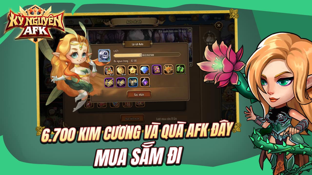 Kỷ Nguyên AFK: Tựa game chiến thuật đấu tướng phong cách chibi sắp ra mắt với lời hứa hẹn cực nhiều quà tặng