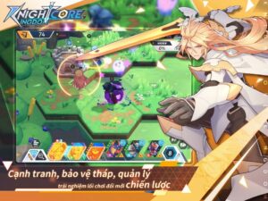 Knightcore Kingdom: Game chiến thuật thủ thành phong cách anime sắp ra mắt