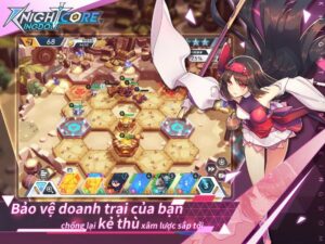 Knightcore Kingdom: Game chiến thuật thủ thành phong cách anime sắp ra mắt