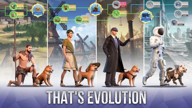 Game chiến thuật mô phỏng Age Of Evolution với tên gọi Kỷ Nguyên Tiến Hóa