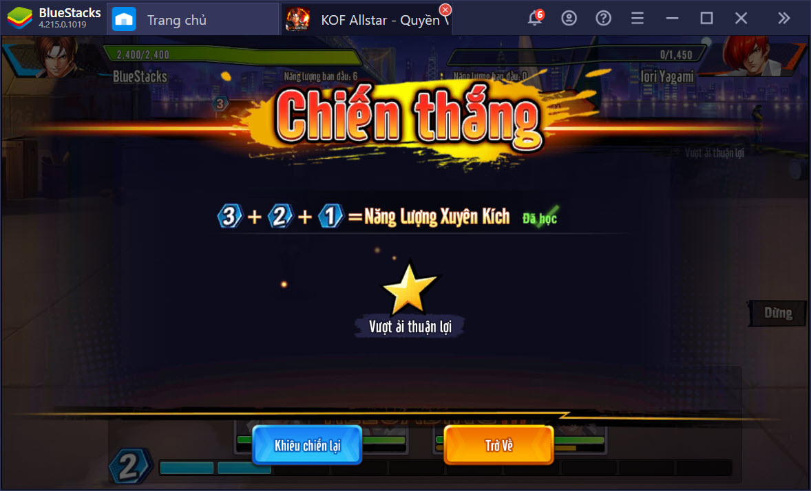 Cách chơi cơ bản KOF AllStar – Quyền Vương Chiến trên PC dành cho người mới