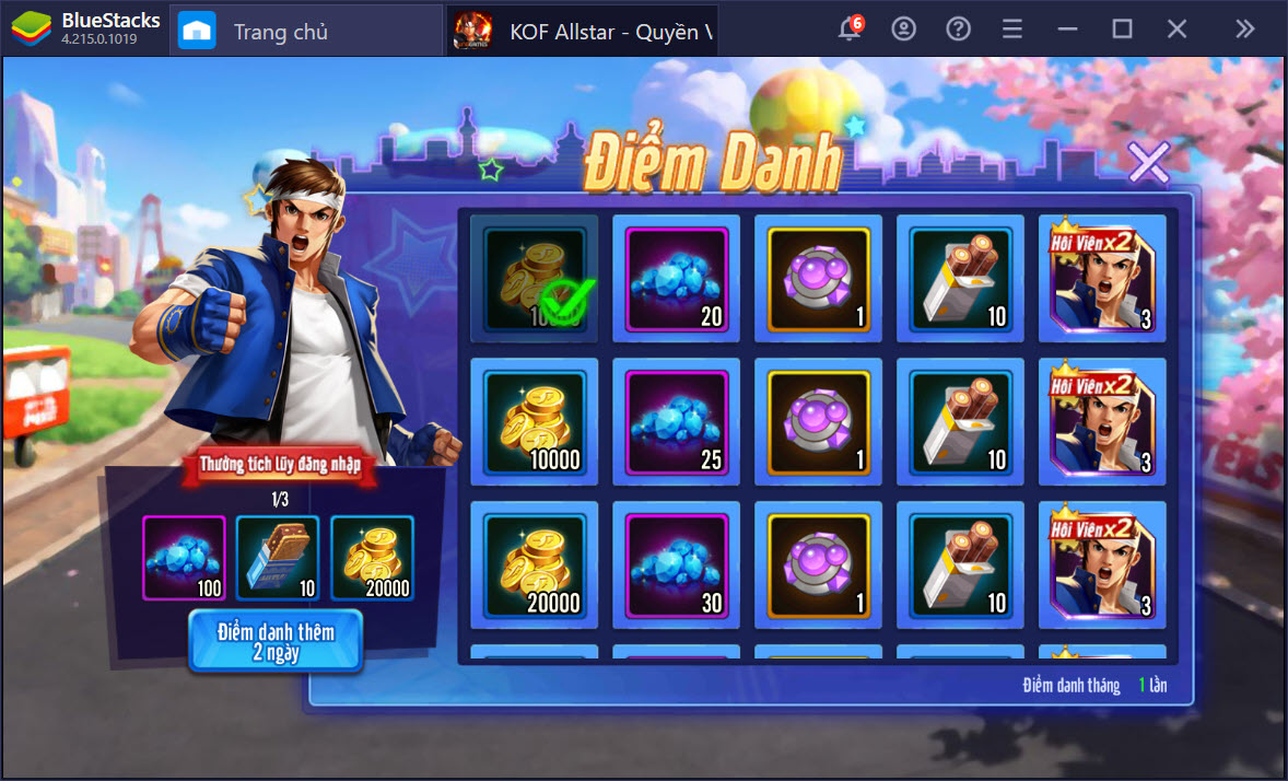 Du hành thế giới đấu sĩ KOF AllStar - Quyền Vương Chiến trên PC cùng BlueStacks