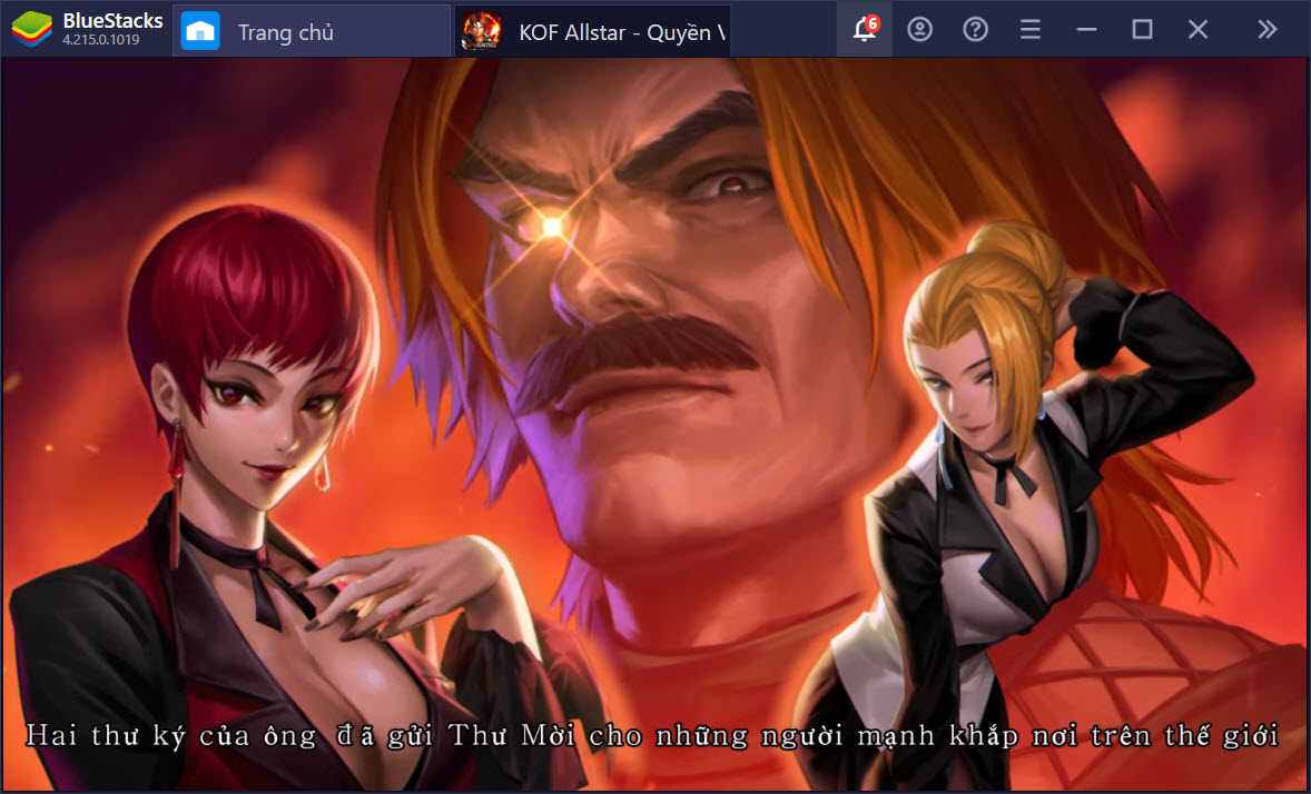 Du hành thế giới đấu sĩ KOF AllStar - Quyền Vương Chiến trên PC cùng BlueStacks