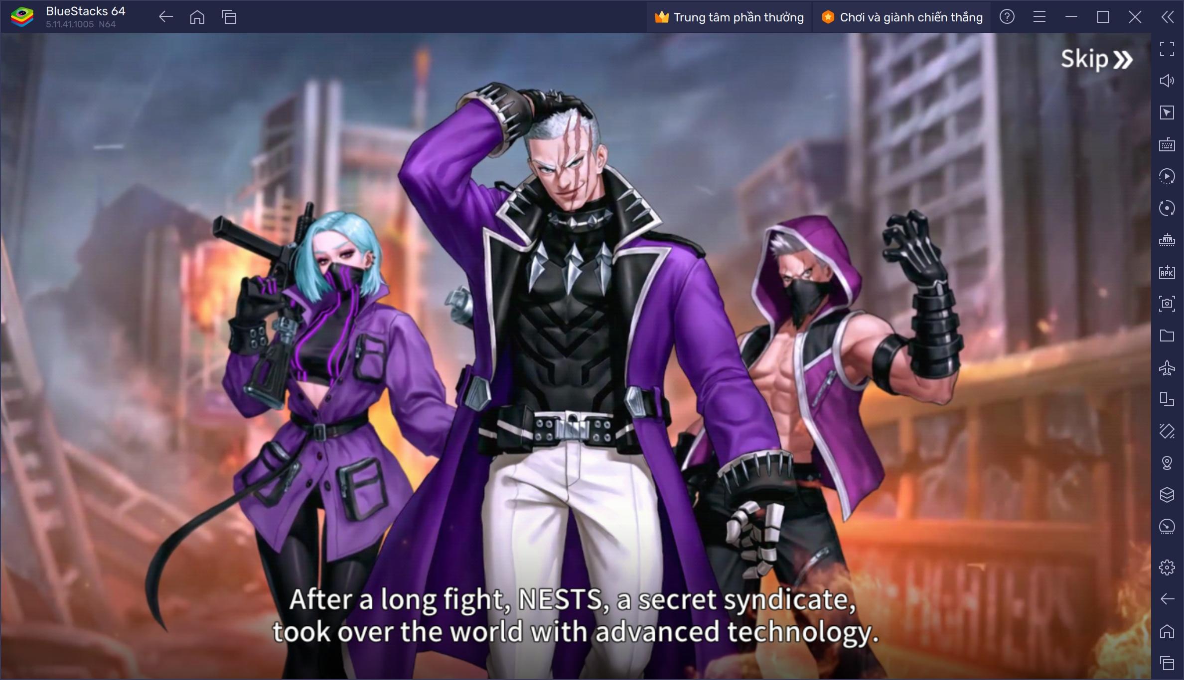 Cùng chơi game chiến thuật KOF: Survival City trên PC với BlueStacks