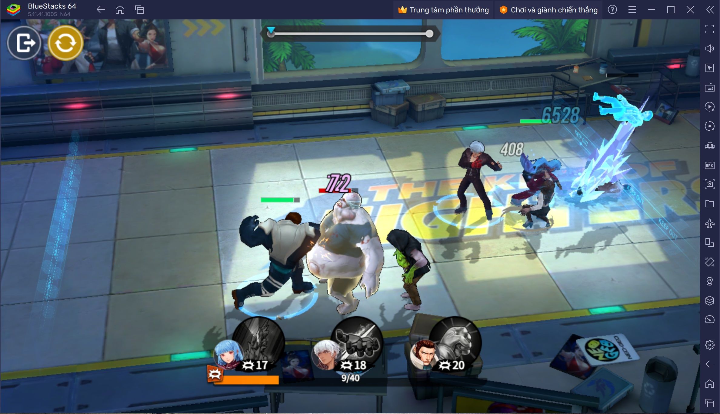 Cùng chơi game chiến thuật KOF: Survival City trên PC với BlueStacks