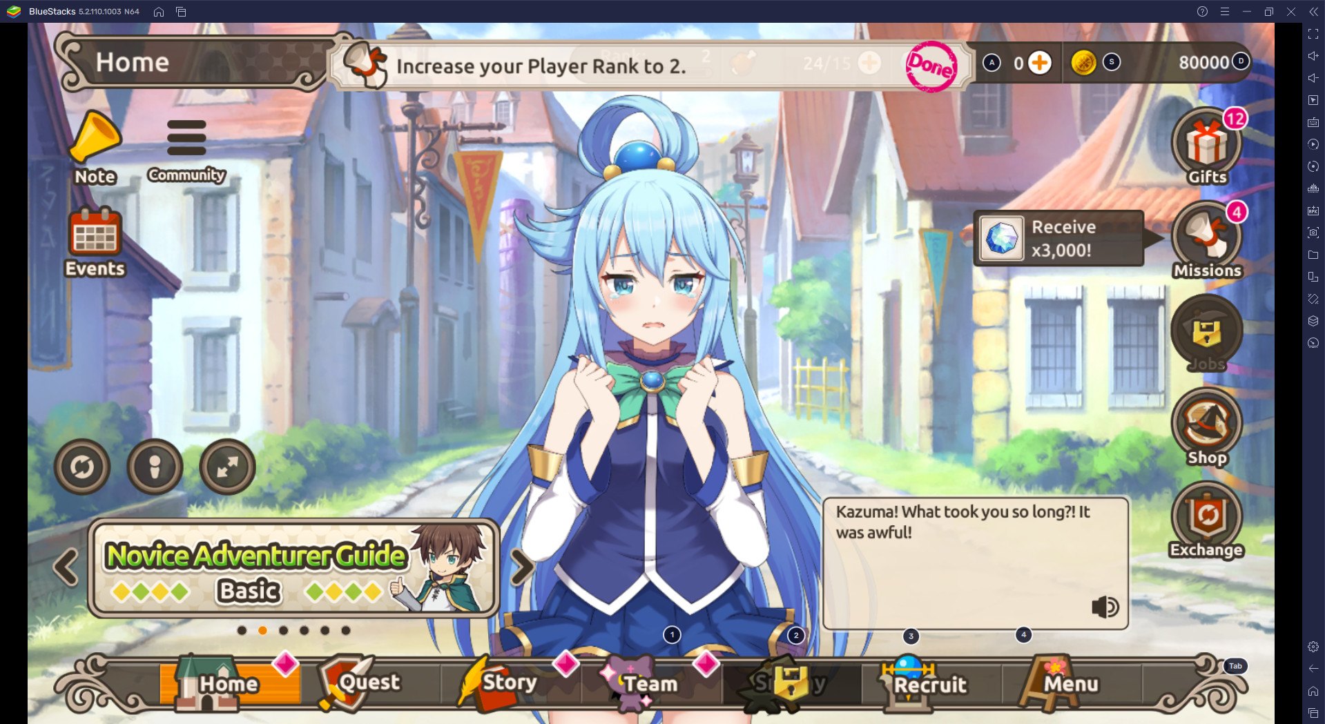 วิธีติดตั้ง KonoSuba: Fantastic Days บน PC และ Mac ผ่าน BlueStacks