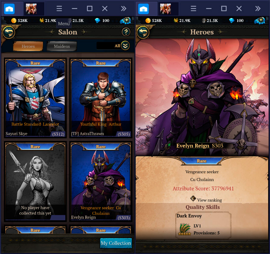 Hướng dẫn cơ bản chơi King's Throne: Game of Lust trên BlueStacks