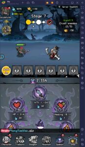 Trải nghiệm game phiêu lưu Kungfu Heroes - Idle RPG trên PC cùng BlueStacks