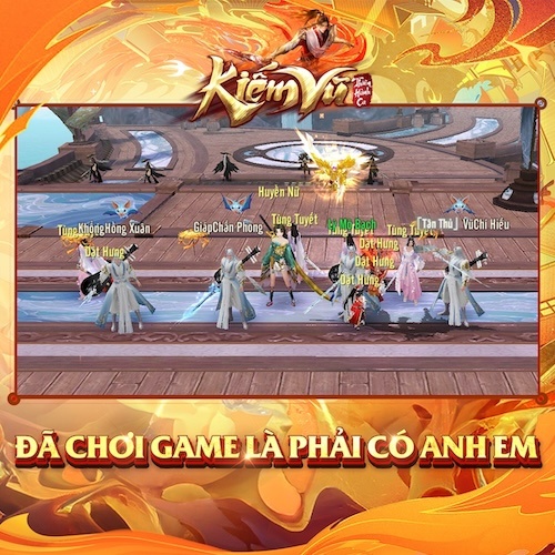 Kiếm Vũ Thiên Hành Ca: Game nhập vai kiếm hiệp mới chuẩn bị chào sân