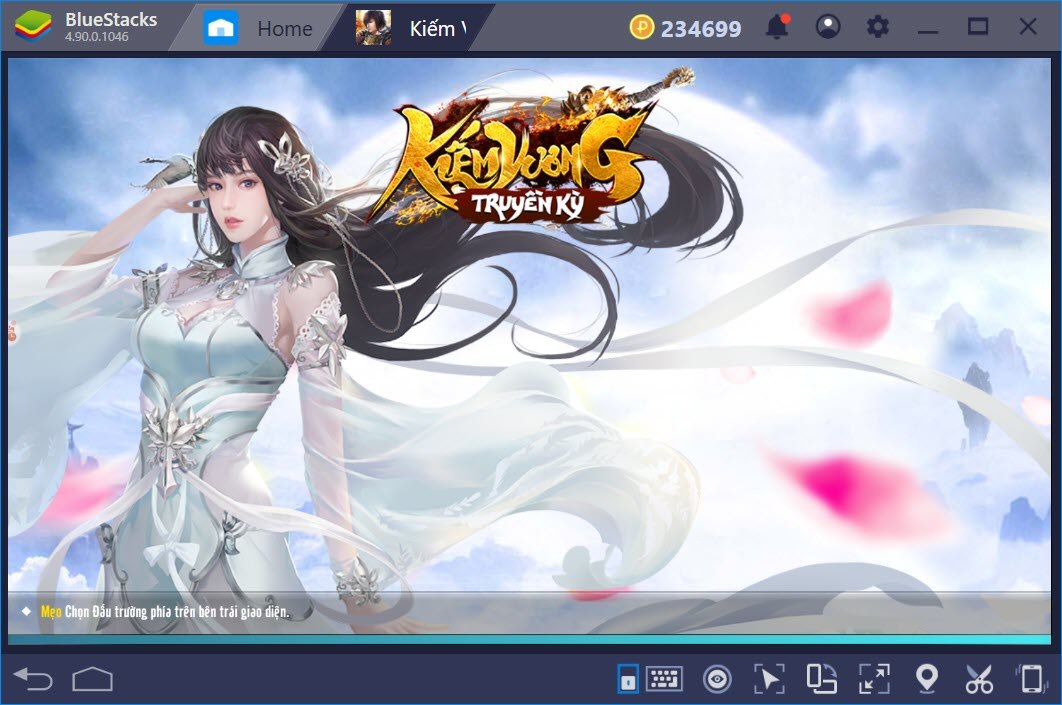 Thiết lập Game Controls chơi Kiếm Vương Truyền Kỳ với BlueStacks