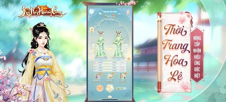 Kỳ Nữ Hoàng Cung 2: Game mobile cung đấu ngôn tình sắp phát hành