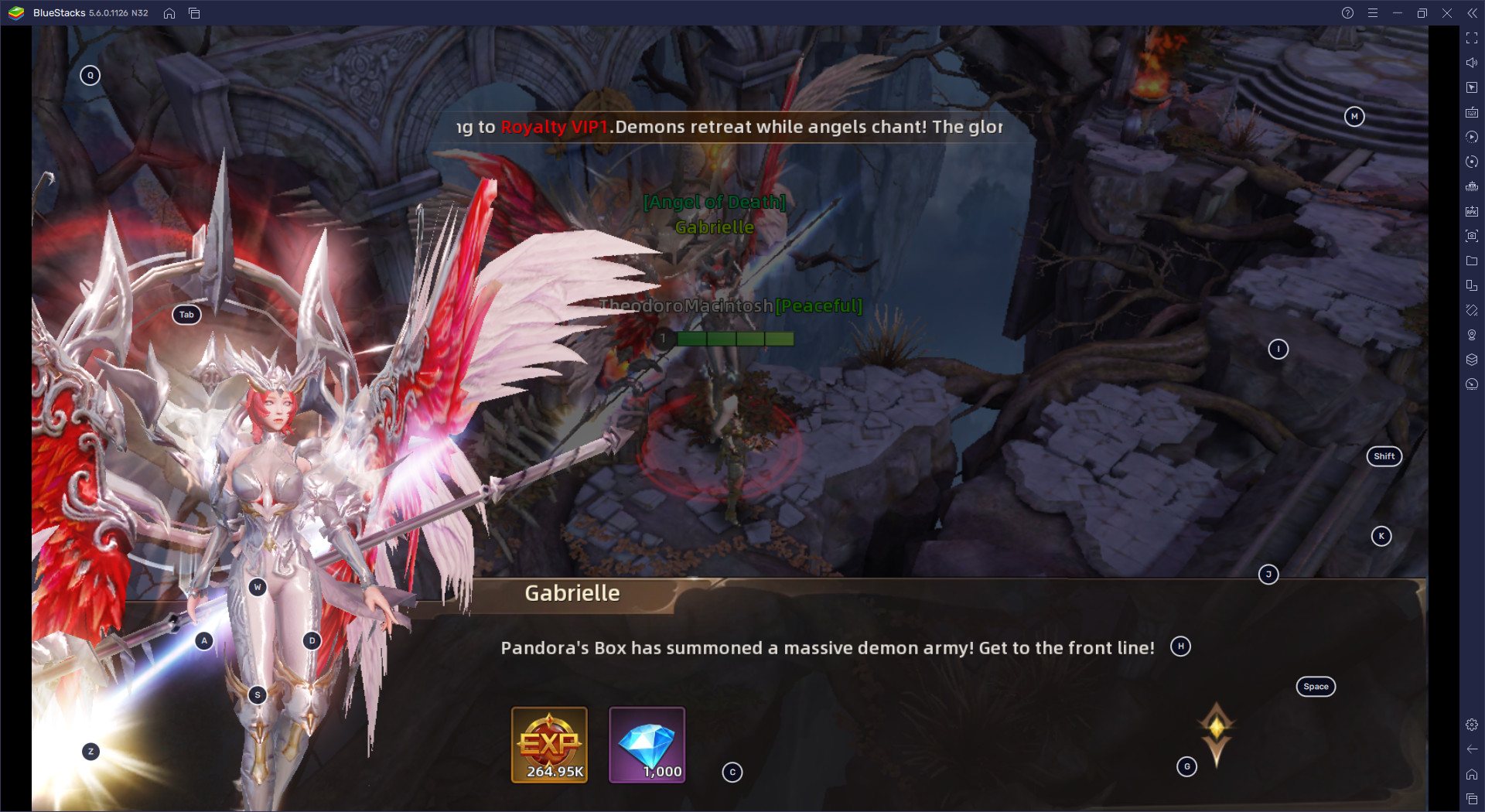 วิธีติดตั้งและเล่น League of Angels: Chaos บน PC และ Mac ผ่าน BlueStacks