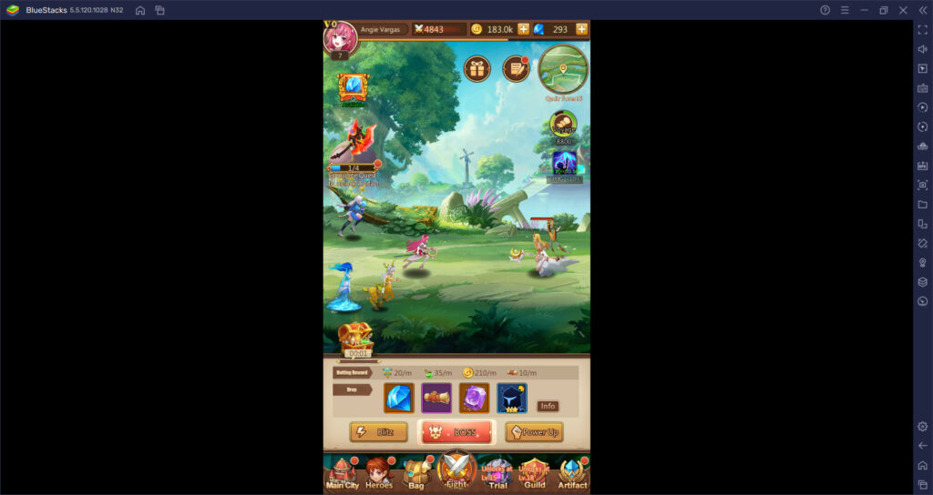 เทคนิค League of Pantheons สำหรับผู้เริ่มต้น BlueStacks