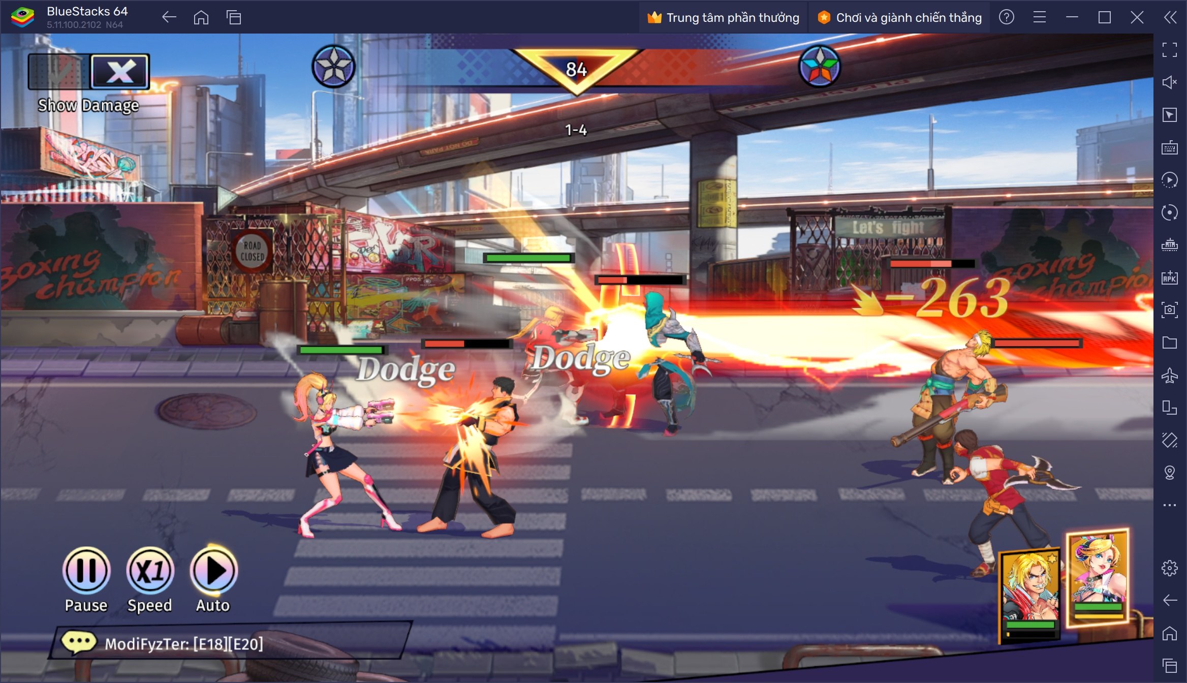 Chơi Legend of Fighters: Duel Star, chinh phục đường phố trên PC với BlueStacks