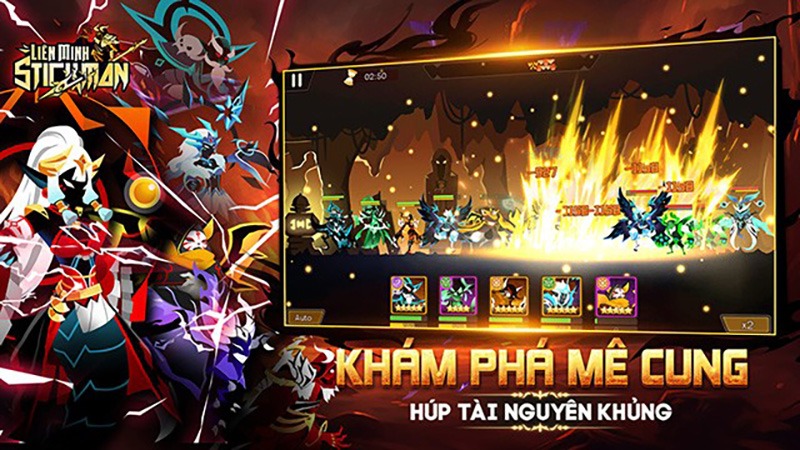 Đánh giá Liên Minh Stickman trên PC: Một game mobile thẻ tướng rất đáng chơi hiện nay