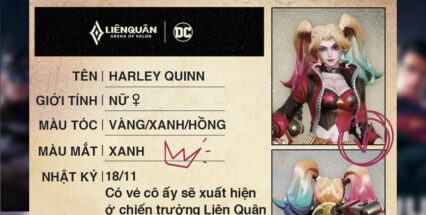 Liên Quân Mobile: Harley Quinn có thể chỉ là… skin của Capheny