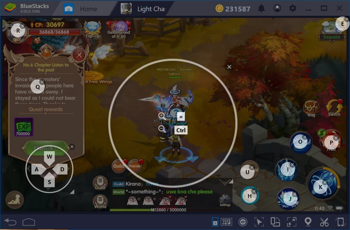 Thiết lập Game Controls để chơi Light Chaser dễ dàng hơn