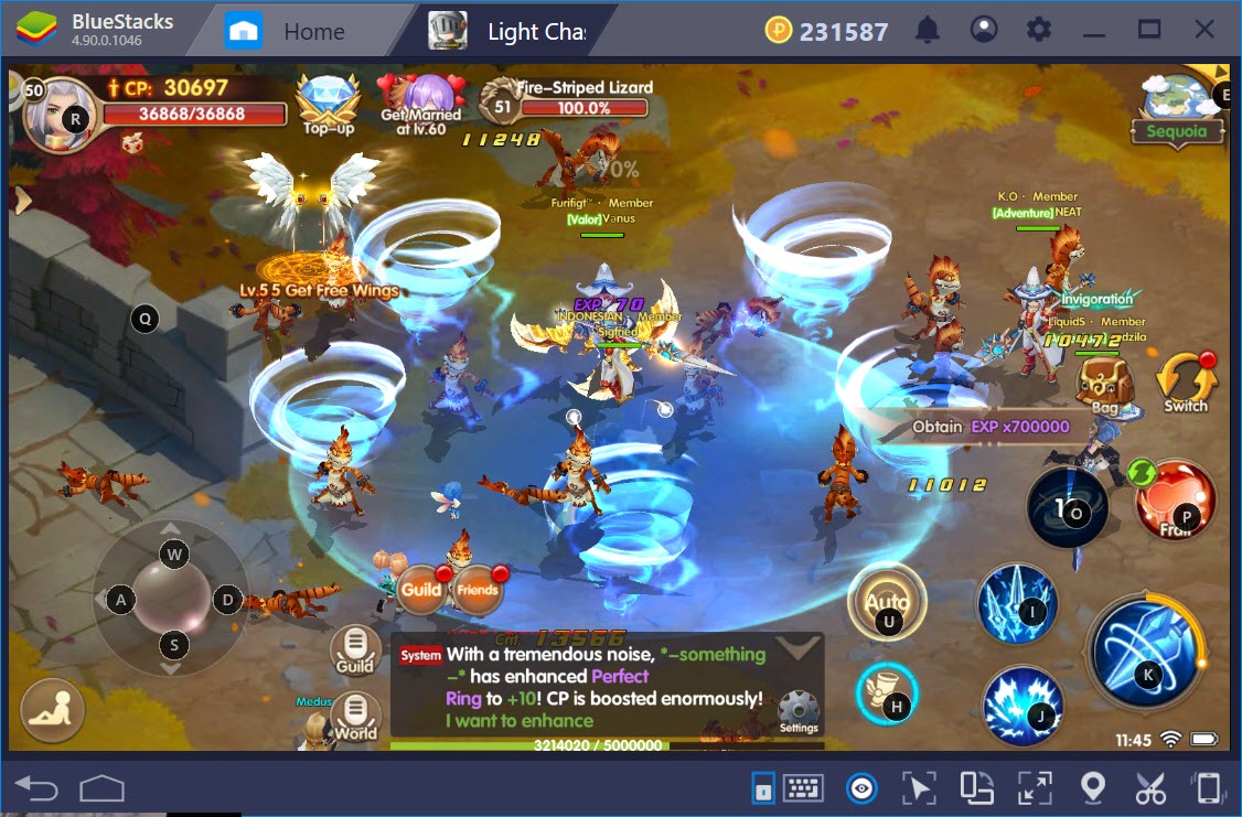 Thiết lập Game Controls để chơi Light Chaser dễ dàng hơn