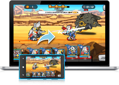 เล่น LINE: GUNDAM WARS on PC 7
