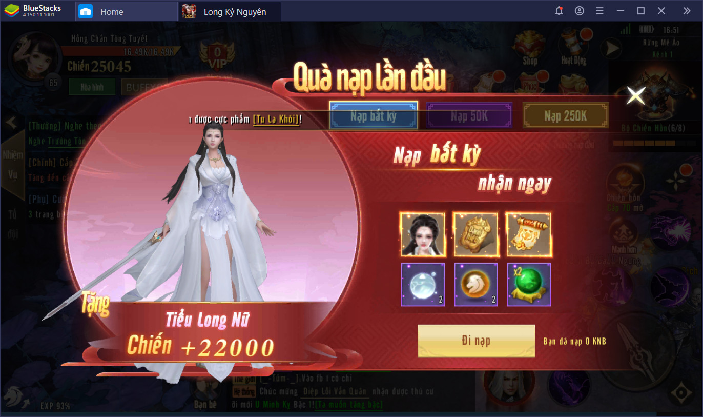 Khám phá game nhập vai hấp dẫn Long Kỷ Nguyên với BlueStacks