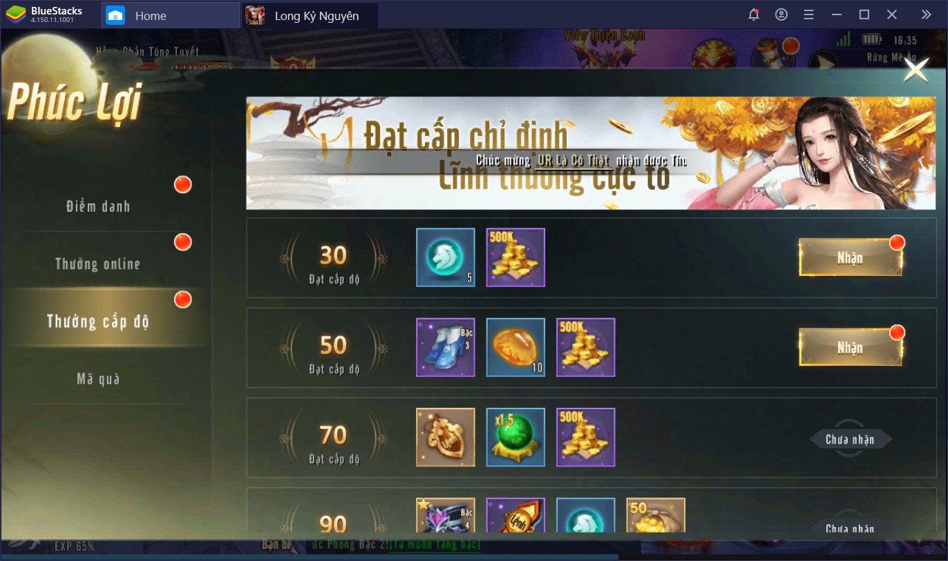 Khám phá game nhập vai hấp dẫn Long Kỷ Nguyên với BlueStacks