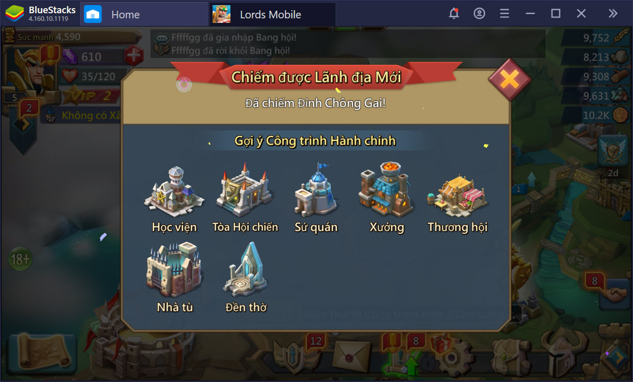 Khám phá thế giới anh hùng trong Lords Mobile với BlueStacks