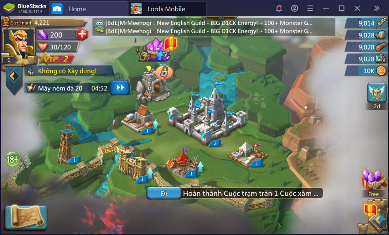 Khám phá thế giới anh hùng trong Lords Mobile với BlueStacks