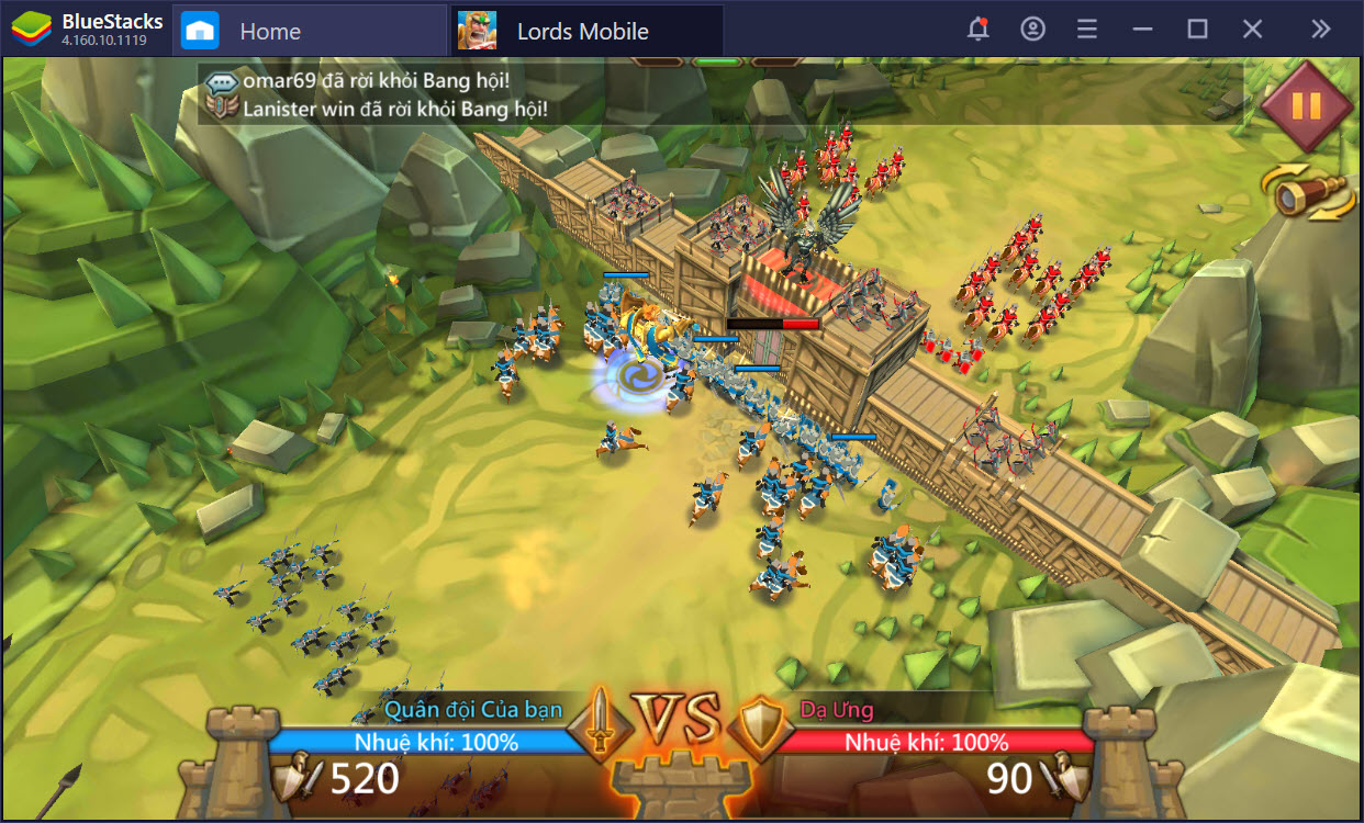 Khám phá thế giới anh hùng trong Lords Mobile với BlueStacks