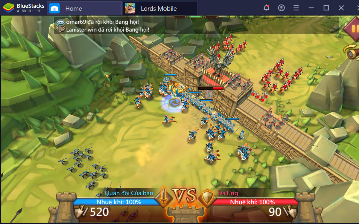 Khám phá thế giới anh hùng trong Lords Mobile – Gamota với BlueStacks