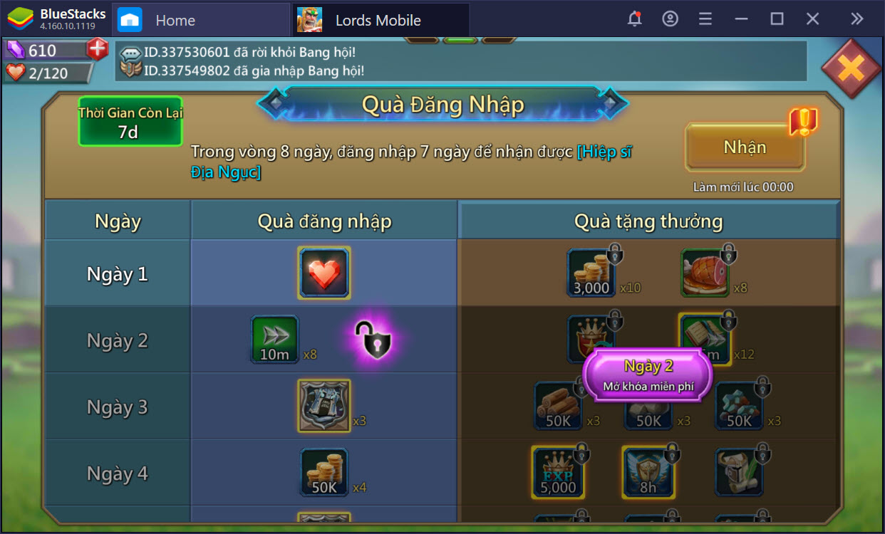 Các mẹo hữu ích giúp bạn chơi Lords Mobile hiệu quả hơn