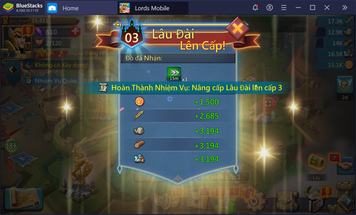 Các mẹo hữu ích giúp bạn chơi Lords Mobile hiệu quả hơn