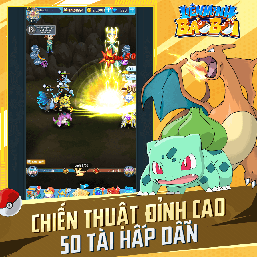 Liên Minh Bảo Bối: Game đấu trường Pokemon ra mắt đầu tháng 5/2022