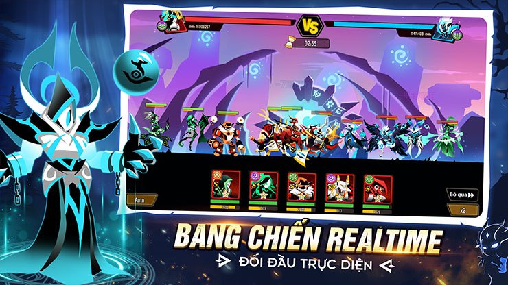 Chơi Liên Minh Stickman trên PC với BlueStacks