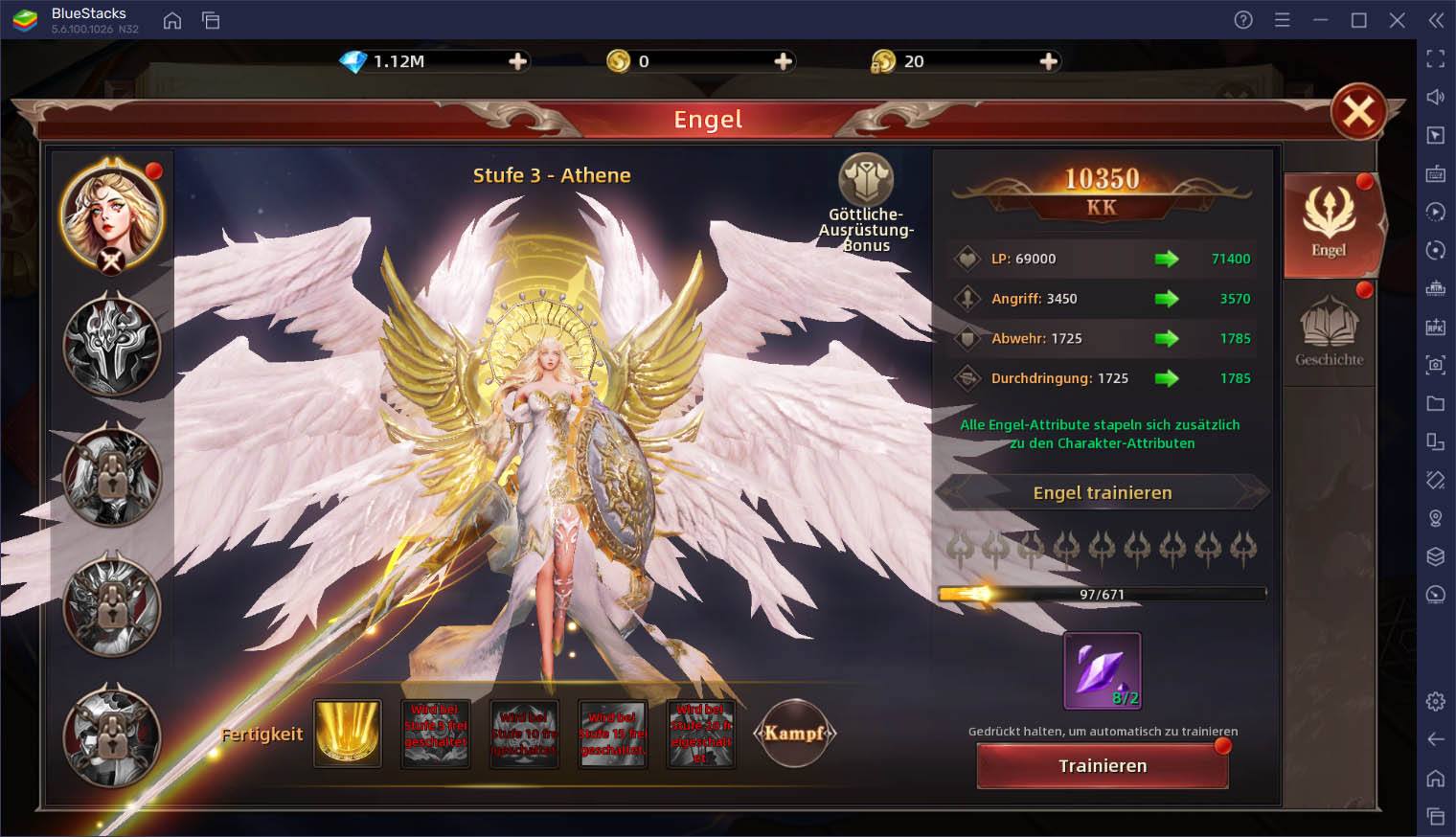 So spielst du League of Angels: Chaos auf dem PC mit BlueStacks