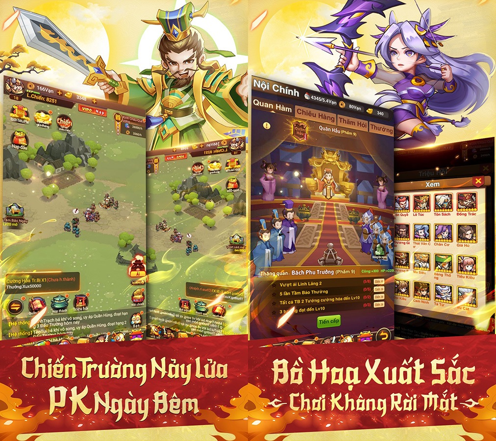 Loạn Chiến 3Q: Game Tam Quốc đấu trí phong cách mới sắp ra mắt