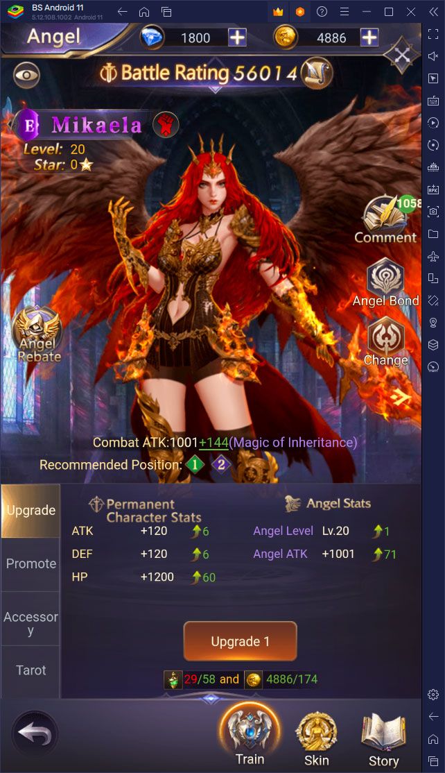 Hướng dẫn chơi League of Angels: Pact trên PC với BlueStacks