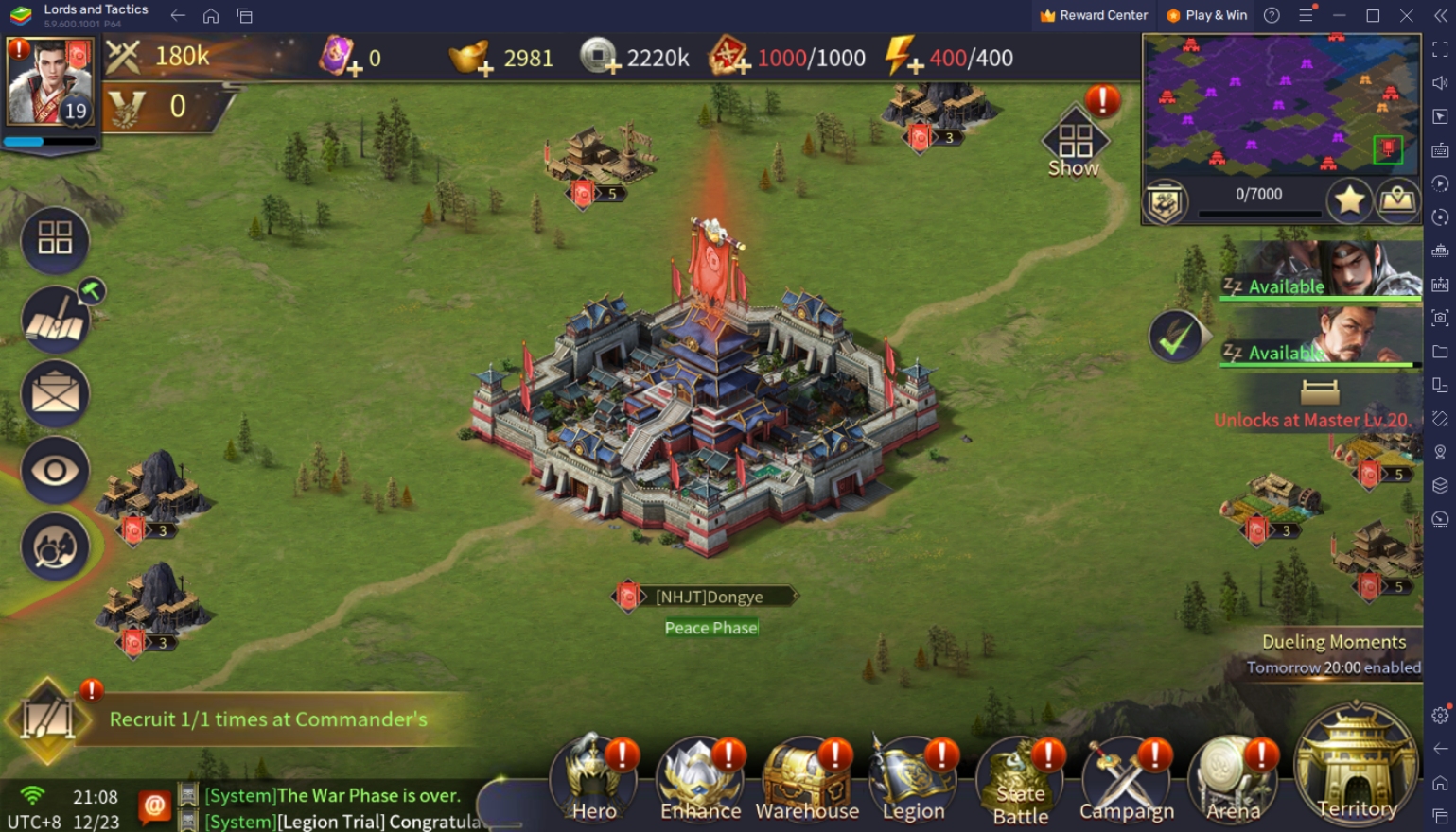 Guía para principiantes de BlueStacks para jugar Lords and Tactics