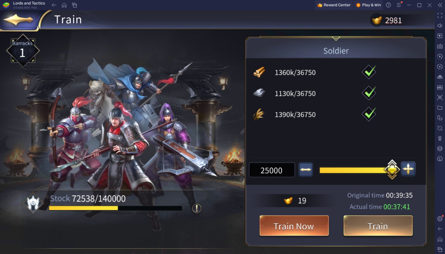 BlueStacks' Beginners Guide to Play Lords and Tactics