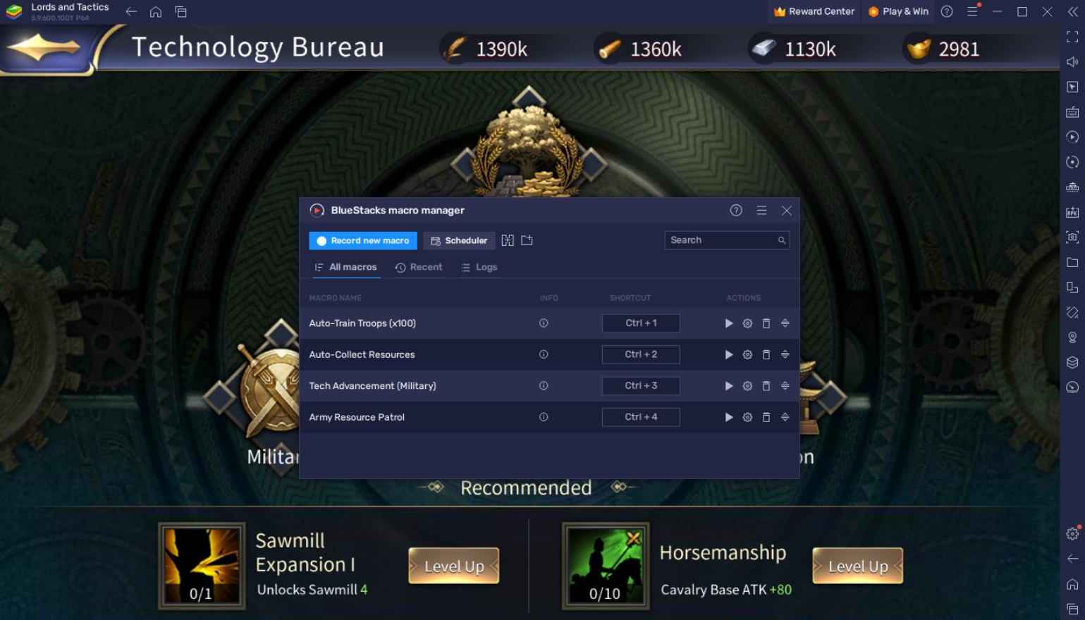 Cómo jugar a Lords and Tactics en PC con BlueStacks