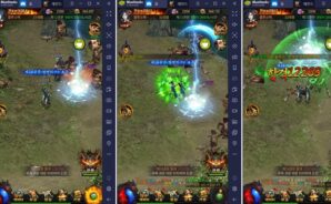 레전드 오브 미르2 블랙 블루스택에서 가로모드로 즐겨요!