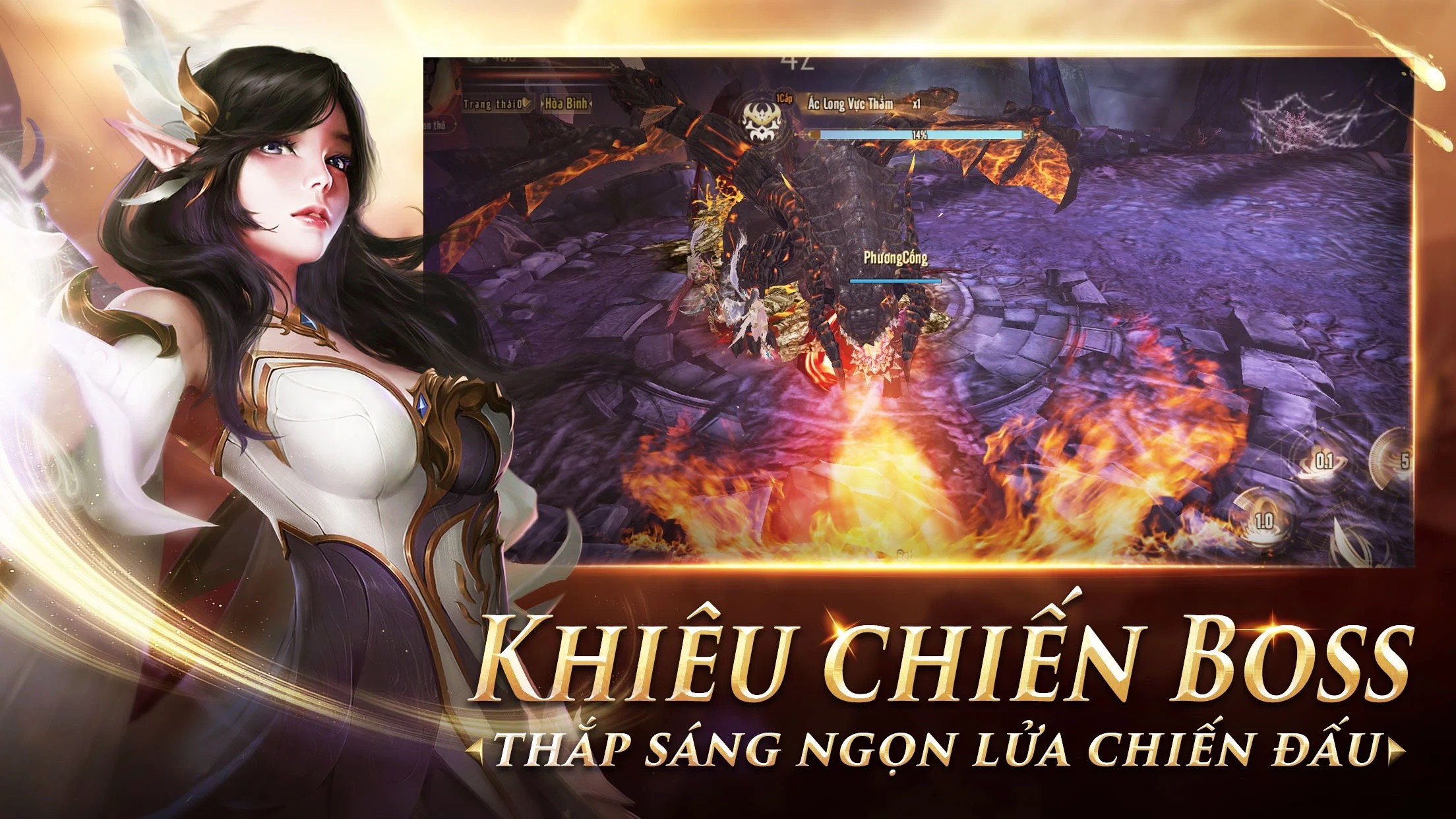 Long Chiến Kỳ: Game mới của NPH Thiên Thượng Hỏa âm thầm ra mắt