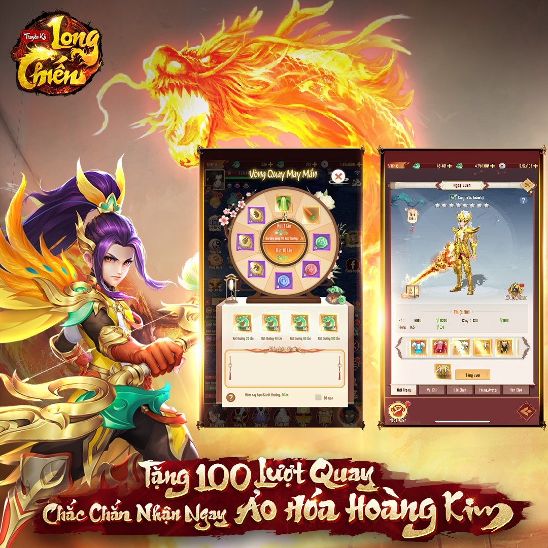 Long Chiến Truyền Kỳ: Game nhập vai màn hình dọc phong cách Yong Heroes do VTC Mobile phát hành