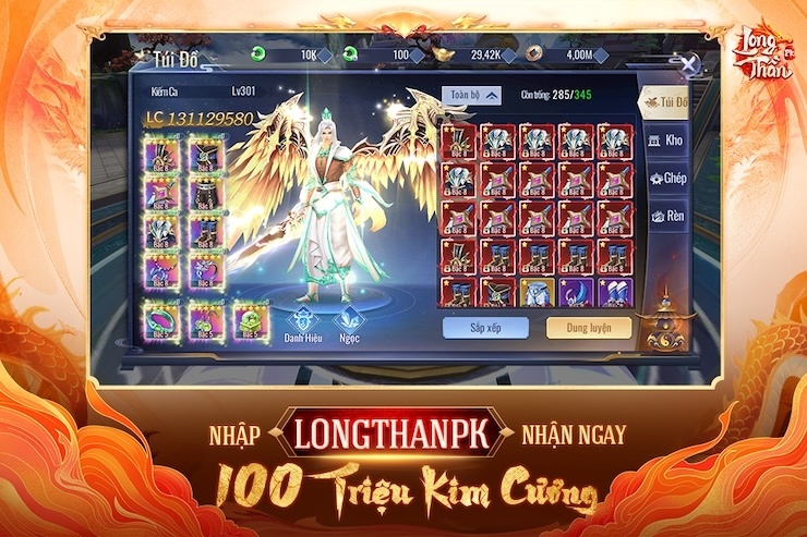 Long Thần PK: Game nhập vai tiên hiệp mới sẽ phát hành trong tháng 3/2024