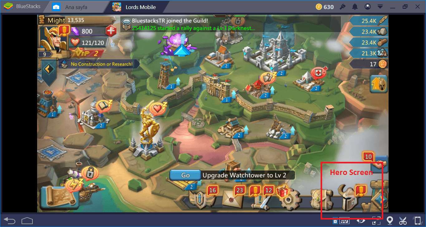 Lords Mobile Panduan Terbaik Untuk Hero Bluestacks