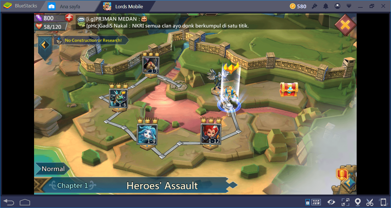 Lords Mobile: Cara Membuka Heroes Baru dan Menaikkan Levelnya dengan Cepat
