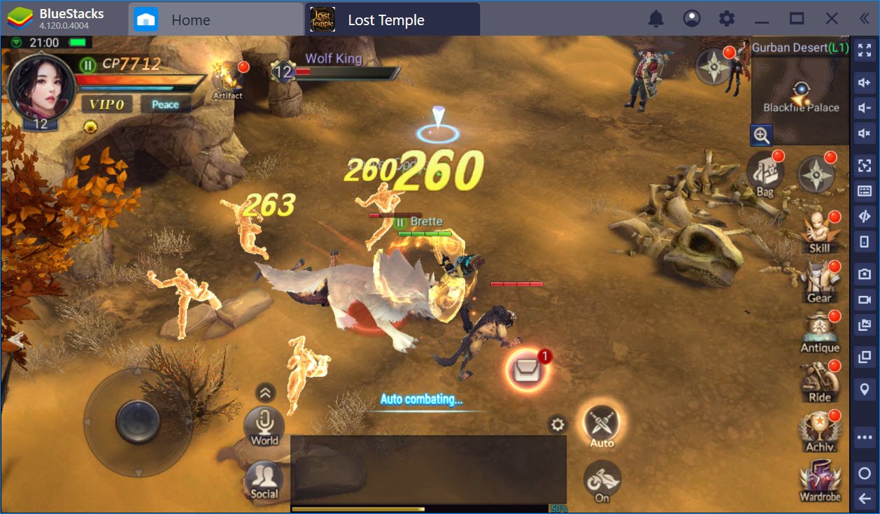 Tối ưu PvP trong Lost Temple với hệ thống Game Controls