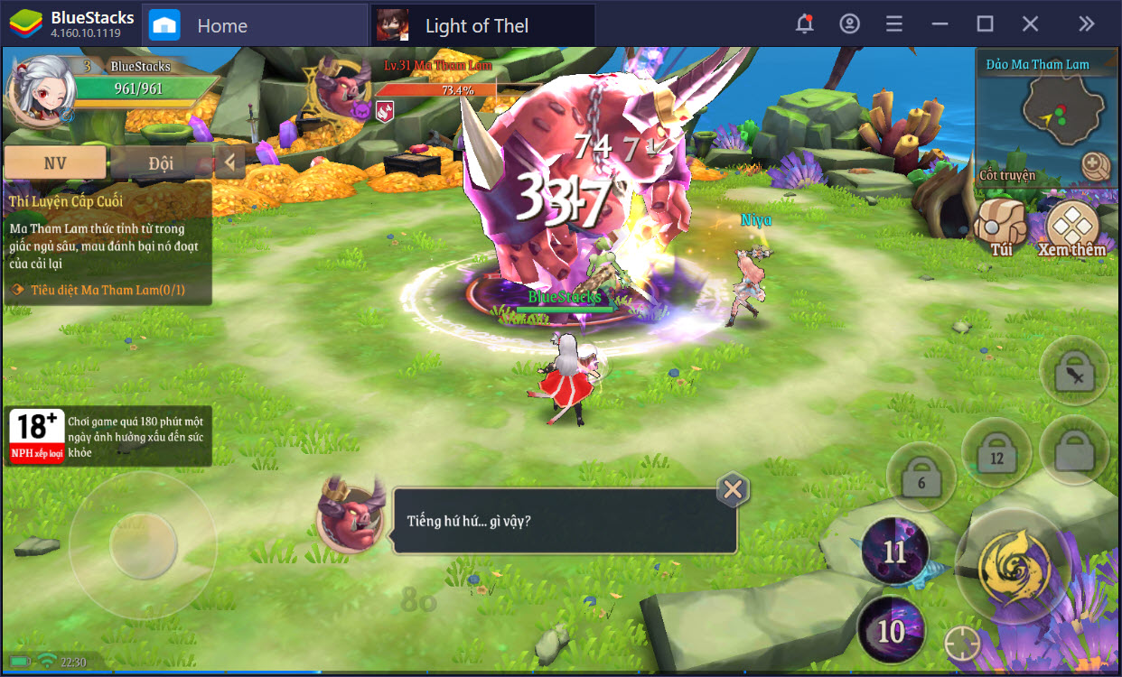 Cùng BlueStacks phiêu lưu trong thế giới đầy sắc màu của Light of Thel: Glory of Cepheus